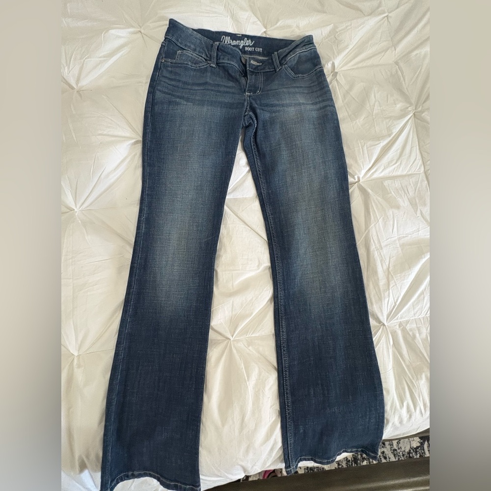 Wrangler Dark Blue bootcut Women's Jeans